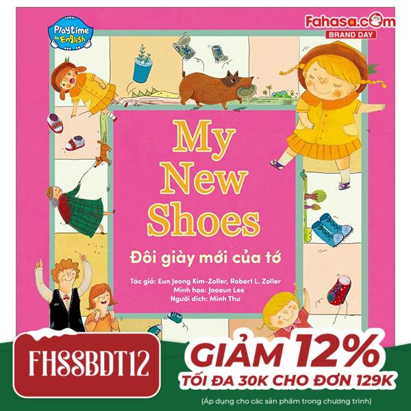 playtime in english - level 3 - my new shoes - đôi giầy mới của tớ