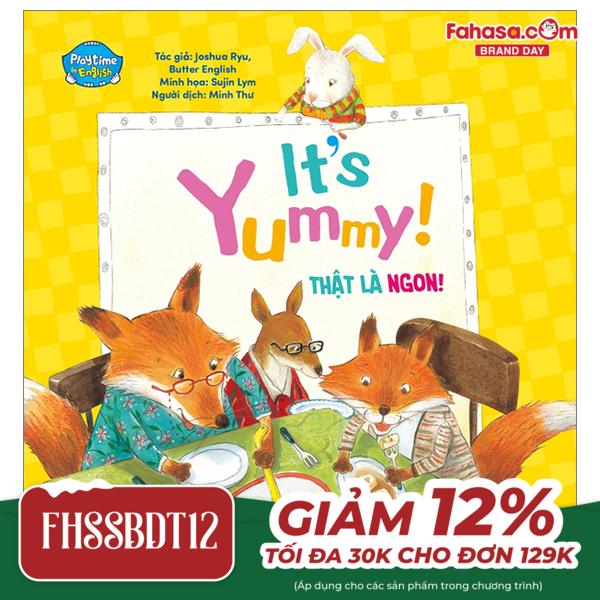 playtime in english - level 4 - it's yummy! - thật là ngon!