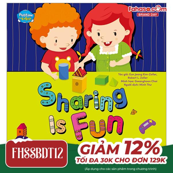 playtime in english - level 4 - sharing is fun - chia sẻ là niềm vui