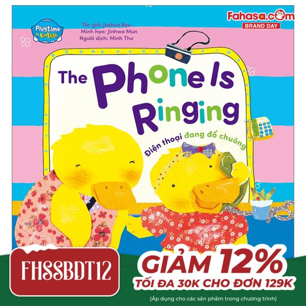 playtime in english - level 4 - the phone ls ringing - điện thoại đang đổ chuông