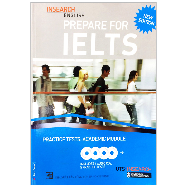 prepare for ielts academic practice tests (không kèm cd) - khổ lớn