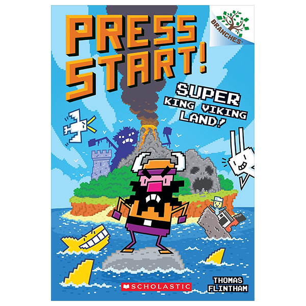 press start! - book 13 - super king viking land!