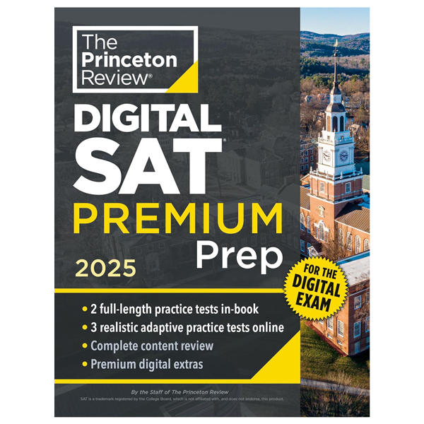 princeton review digital sat premium prep, 2025