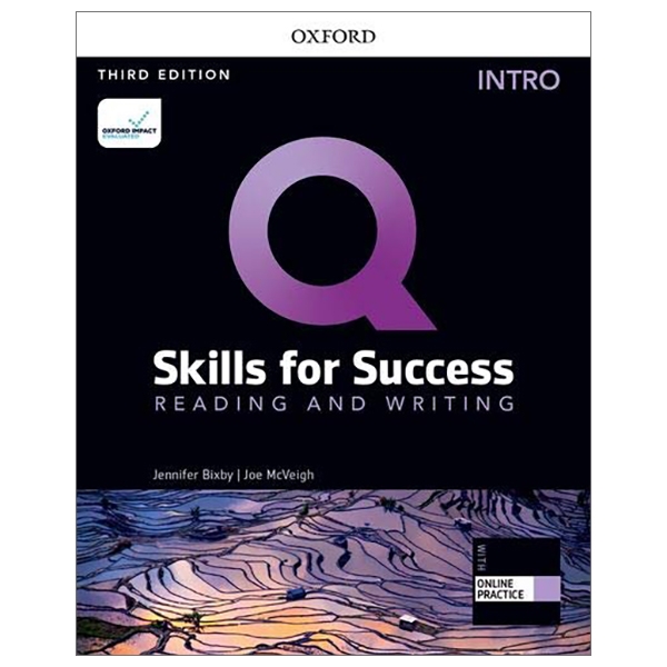 q: skills for success: intro level: reading and writing student book with iq online practice - 3rd edition