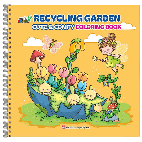 Recycling Garden - Cute And Comfy Coloring Book