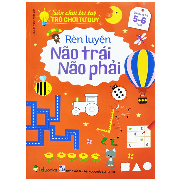 rèn luyện não trái não phải dành cho trẻ 5-6 tuổi