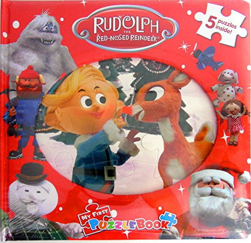 rudolph the red-nosed reindeer, my first puzzle book