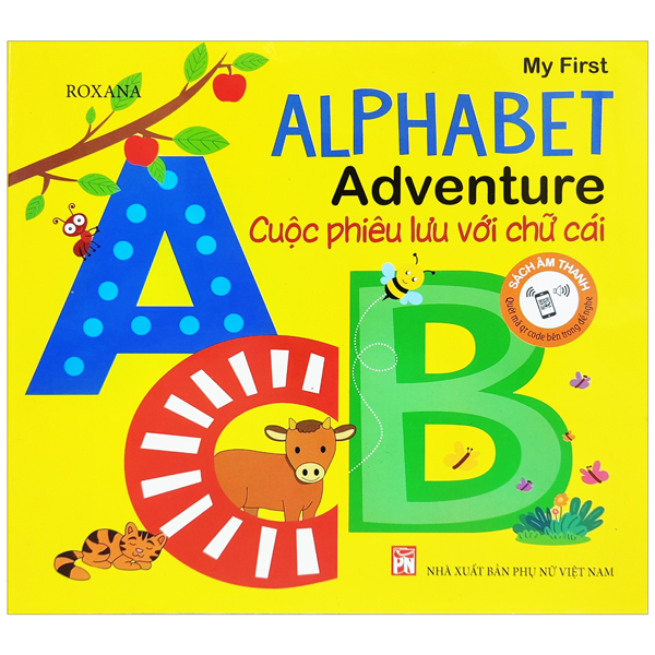 sách âm thanh - my first alphabet adventure - cuộc phiêu lưu với chữ cái