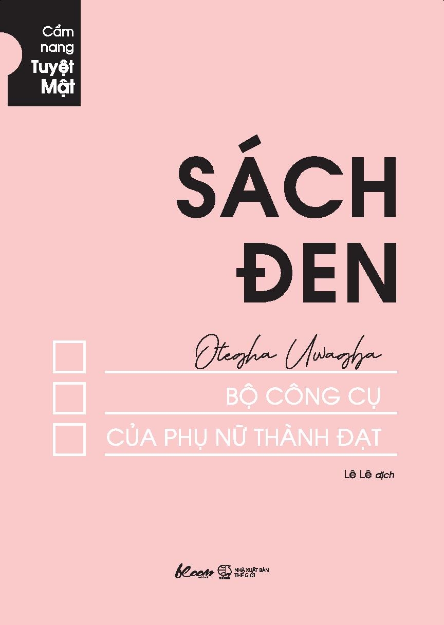 sách đen - bộ công cụ của phụ nữ thành đạt - cẩm nang tuyệt mật