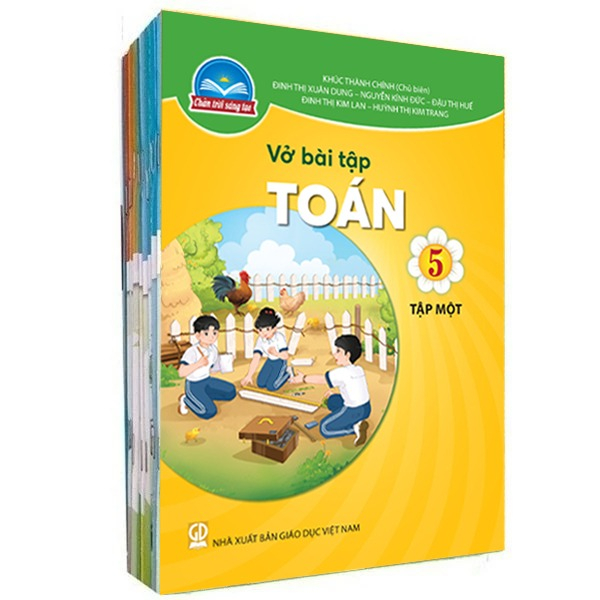 Sach Giao Khoa Bo Lop 5 - Chan Troi Sang Tao - Sach Bai Tap (Bo 12 Cuon) (My Thuat Ban 2 + Hoat Dong Trai Nghiem Ban 1) (Chuan)