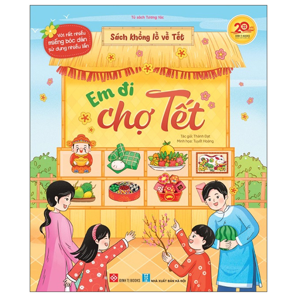 Sach Khong Lo Ve Tet - Em Di Cho Tet - Bia Cung