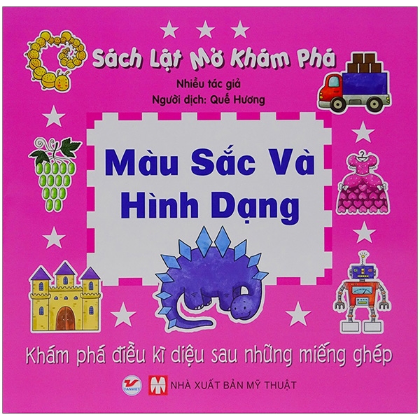 sách lật mở khám phá - màu sắc và hình dạng