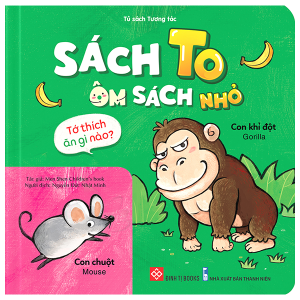 sách to ôm sách nhỏ - tớ thích ăn gì nào?