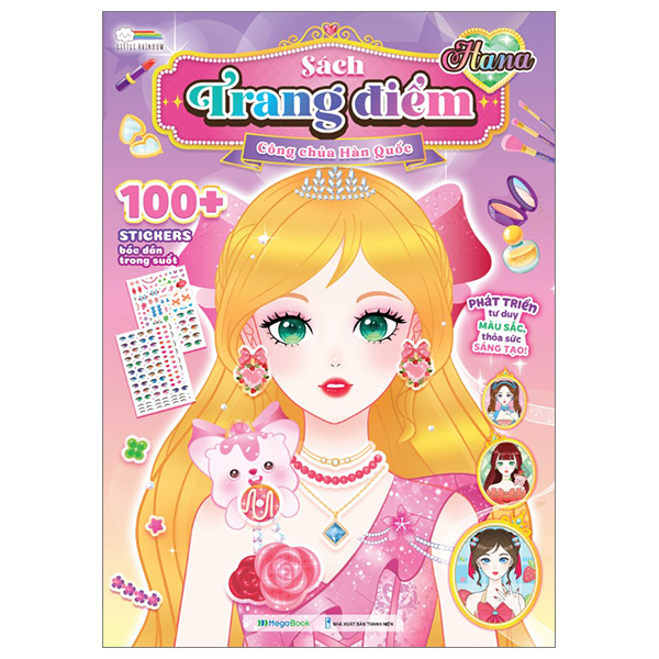 sách trang điểm công chúa hàn quốc - hana