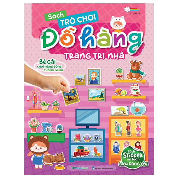 sách trò chơi đồ hàng - trang trí nhà