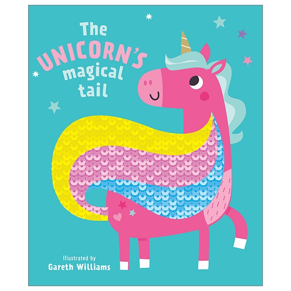 sequins books - the unicorn's magical tail