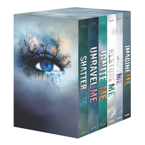 shatter me series 6-book box set: shatter me, unravel me, ignite me, restore me, defy me, imagine me