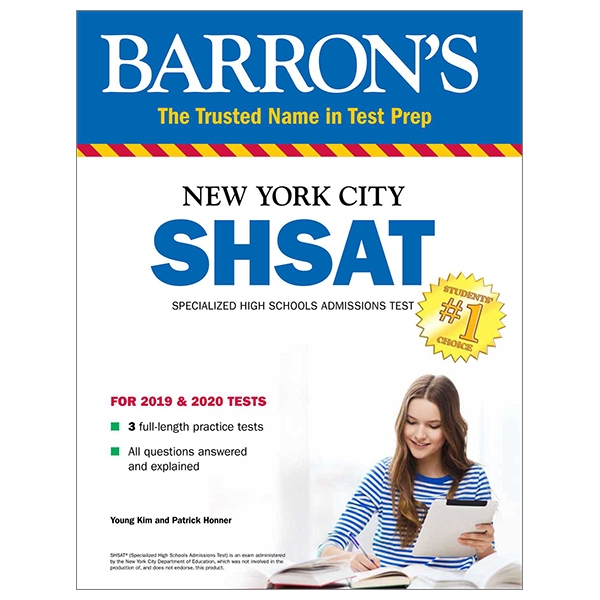 shsat: new york city specialized high schools admissions test (barron's test prep)