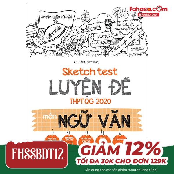 sketch test luyện đề thptqg 2020 - môn ngữ văn