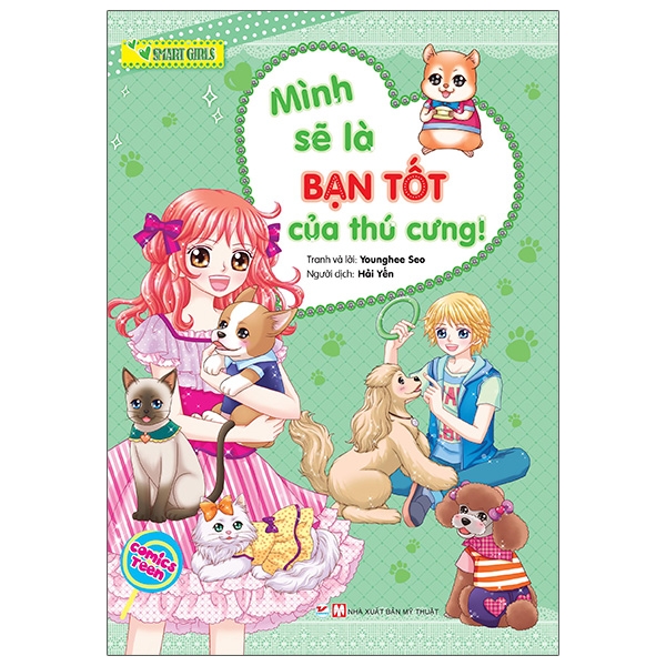 smart girls - mình sẽ là bạn tốt của thú cưng