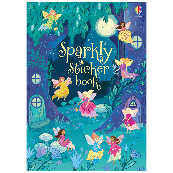 sparkly sticker book