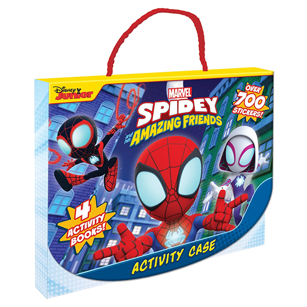 spidey and his amazing friends - activity case - web spinners