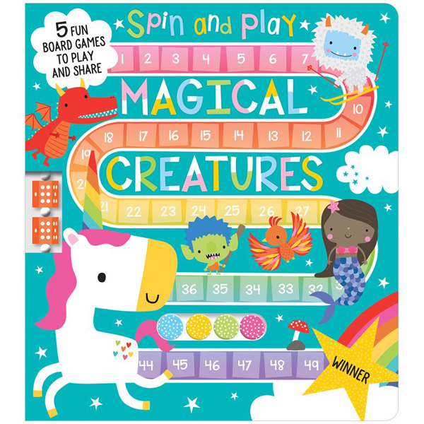 spin and play magical creatures