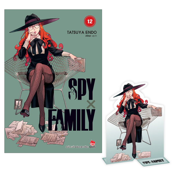 spy x family - tập 12 - tặng kèm standee pvc