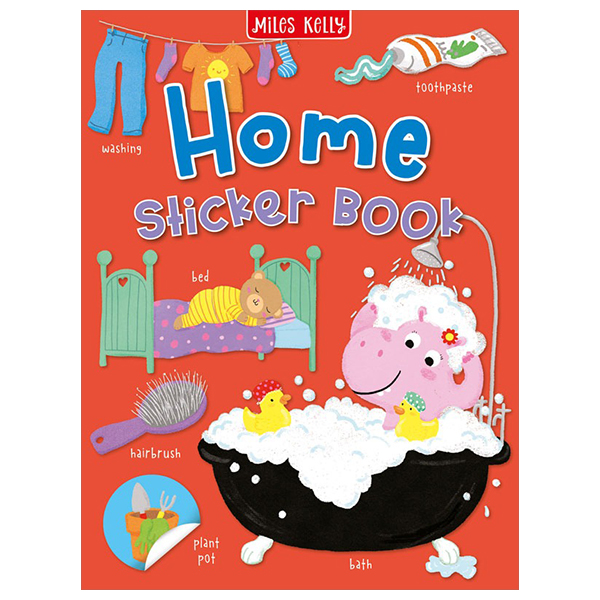 sticker book - home