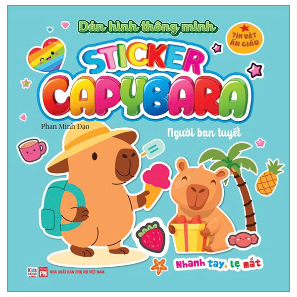 Sticker Capybara - Tìm Vật Ẩn Giấu - NgườI Bạn Tuyết