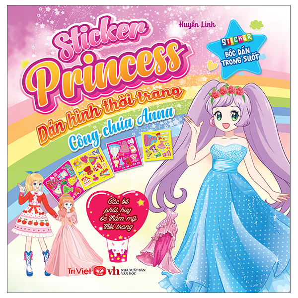 Sticker Princess - Dan Hinh Thoi Trang - Cong Chua Anna