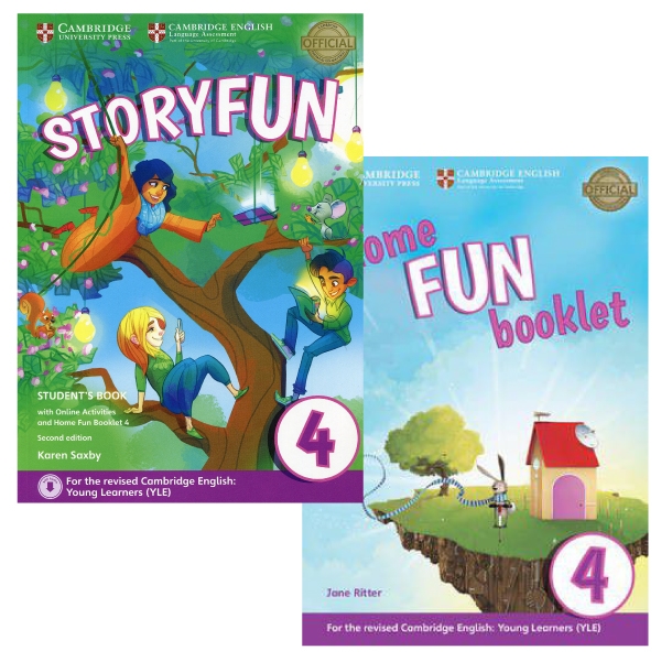 storyfun for movers level 4 student's book with online activities and home fun booklet 4