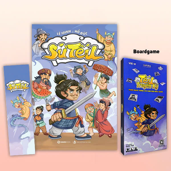 Su Teu - Tang Kem Bookmark + Boardgame Teu Truyen Ky