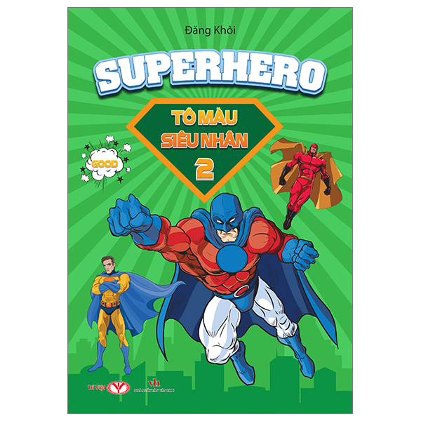 superhero - tô màu siêu nhân - tập 2