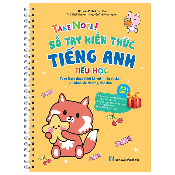 take note! - sổ tay ngữ pháp tiếng anh tiểu học