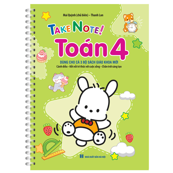 take note toán 4 (dùng cho cả 3 bộ sách giáo khoa mới)