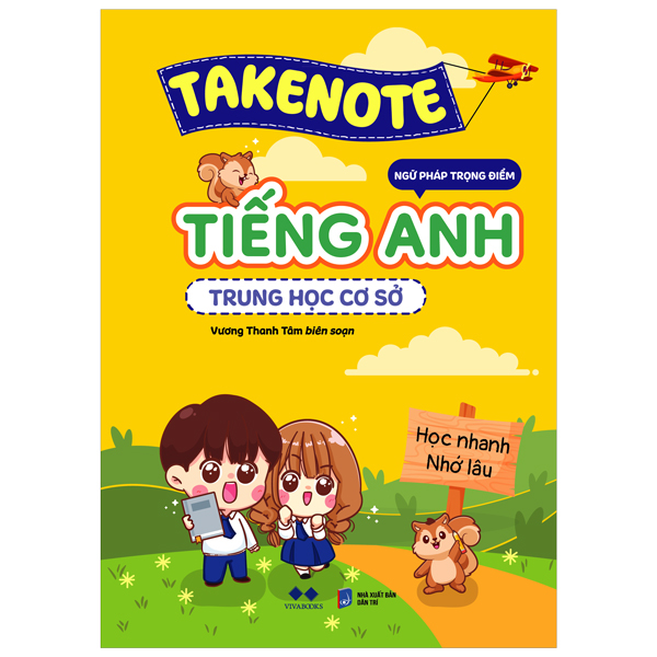 takenote ngữ pháp trọng điểm tiếng anh trung học cơ sở