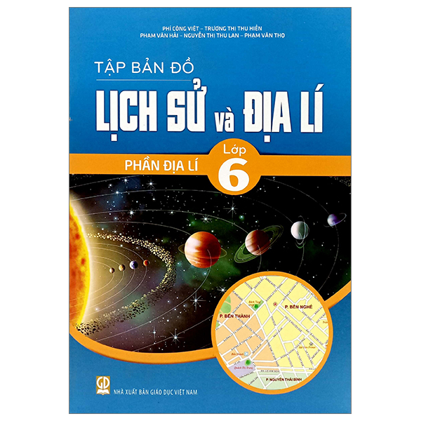 tập bản đồ lịch sử và địa lí 6 - phần địa lí (chuẩn)