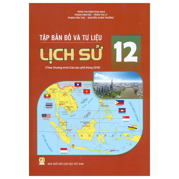 tập bản đồ và tư liệu lịch sử 12 (theo chương trình giáo dục phổ thông 2018) (chuẩn)