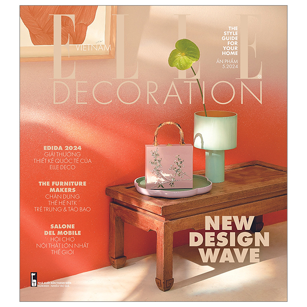 tạp chí elle decoration tháng 5/2024 - new design wave