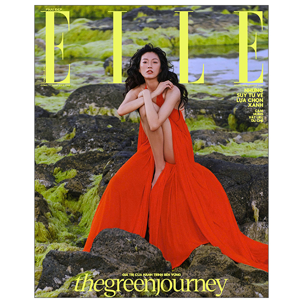 Tạp Chí Phái Đẹp Elle 2026 - The Green Journey - Bìa Người Mẫu Janice Low