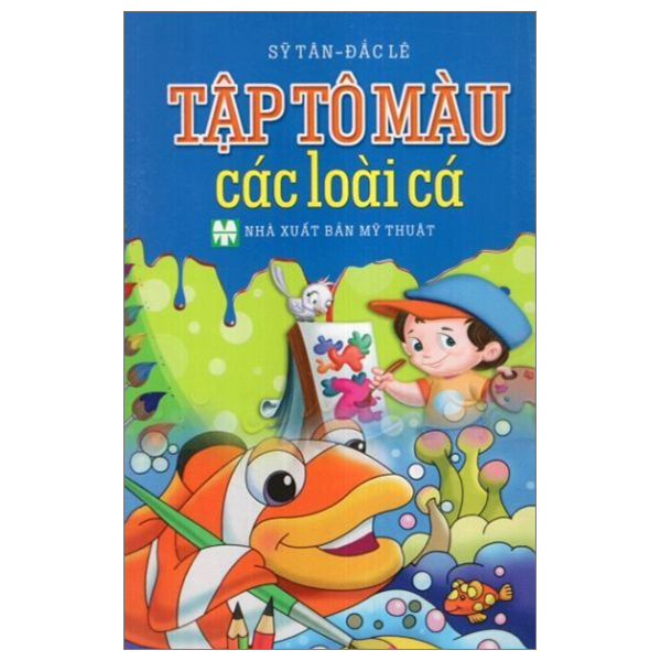 tập tô màu các loài cá