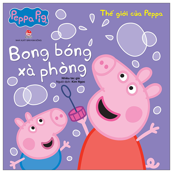 thế giới của peppa - bong bóng xà phòng