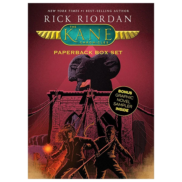 the kane chronicles paperback box set with graphic novel sampler