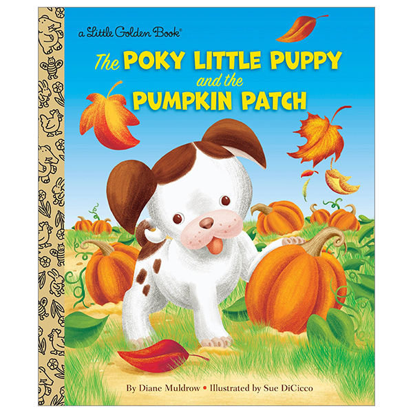 the poky little puppy and the pumpkin patch (a little golden book)