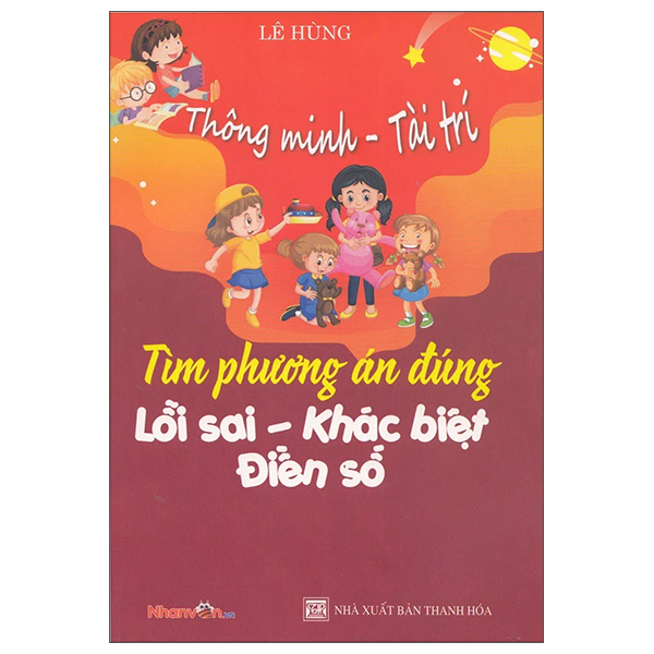 thông minh - tài trí: tìm phương án đúng lỗi sai - khác biệt điền số