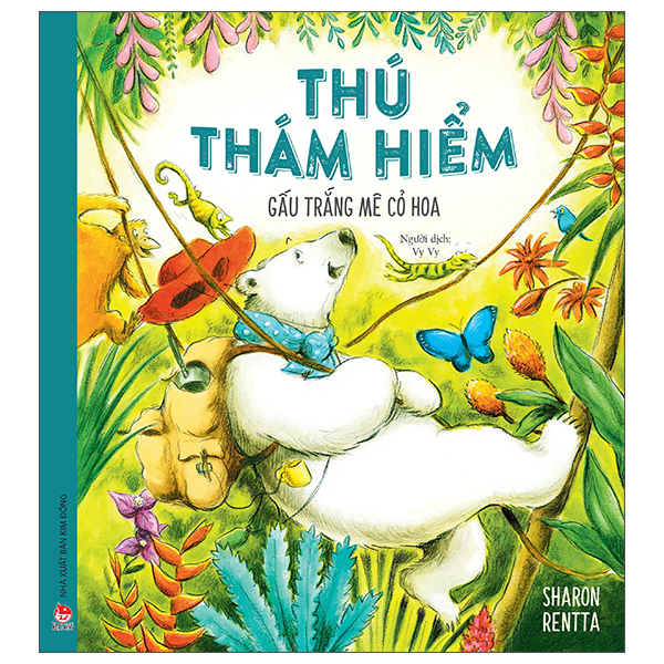Thú Thám Hiểm - Gấu Trắng Mê Cỏ Hoa