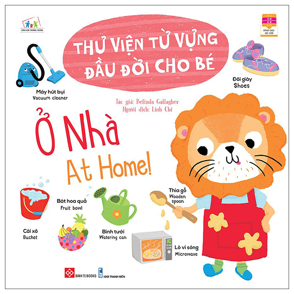 thư viện từ vựng đầu đời cho bé - ở nhà - at home!