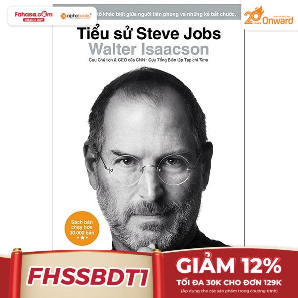 tiểu sử steve jobs - bìa cứng (tái bản 2023)