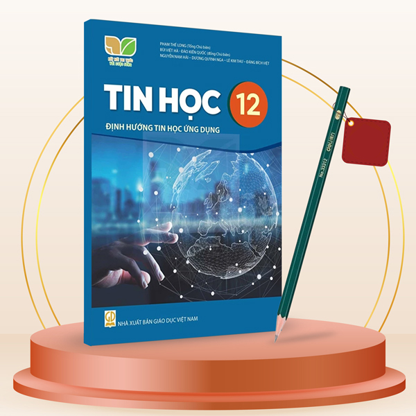 Tin Học 12 - Định Hướng Tin Học Ứng Dụng (Kết Nối) (Chuẩn) - Kèm Bút Chì 2B Deli 33312-2B